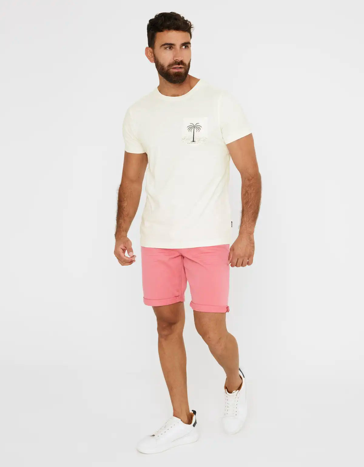 Bermuda Denim Coral - Palm Beach