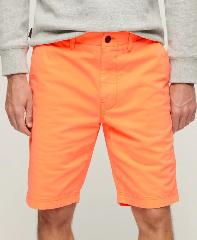 Officer Chino Shorts | Peach