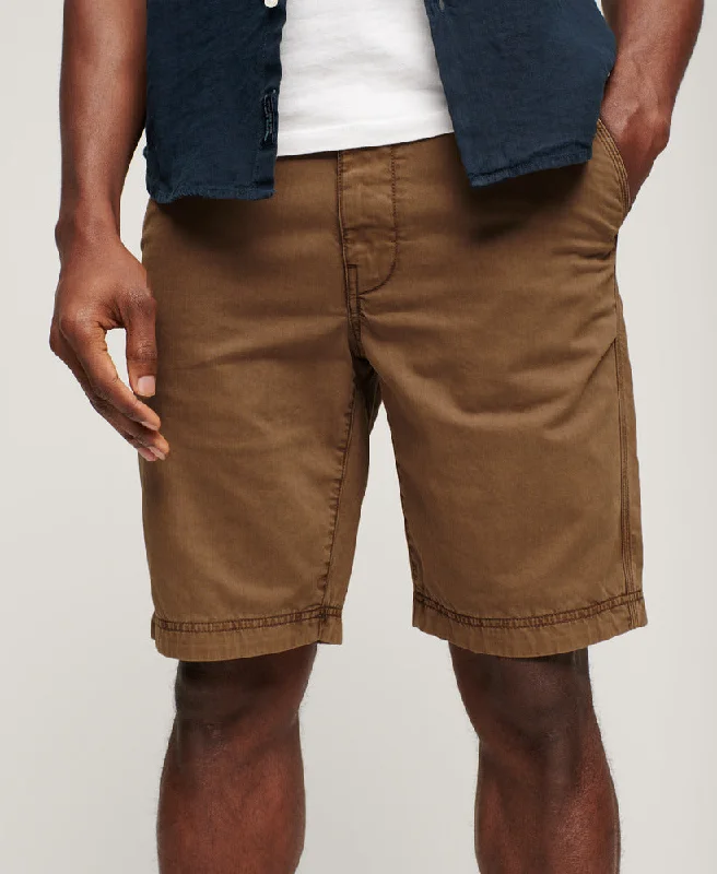 Officer Chino Shorts | Tobacco Brown