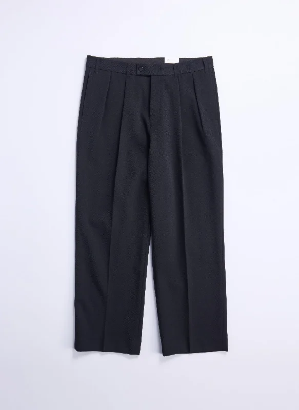 Solotex Garbardine (Work) Wide Tapered Pants [P-15]